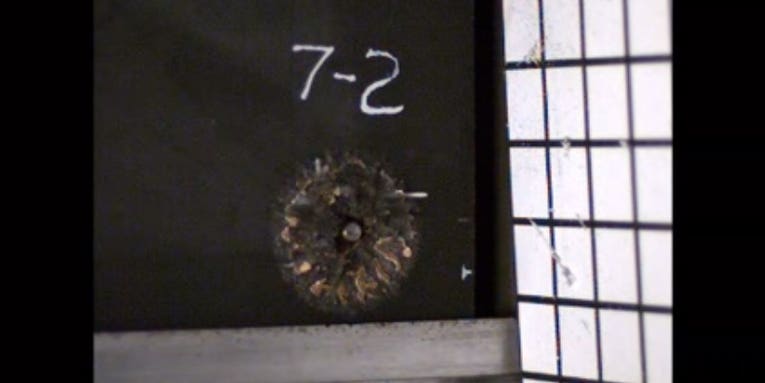Millimeters-Thick Metal Foam Armor Obliterates Incoming Bullets