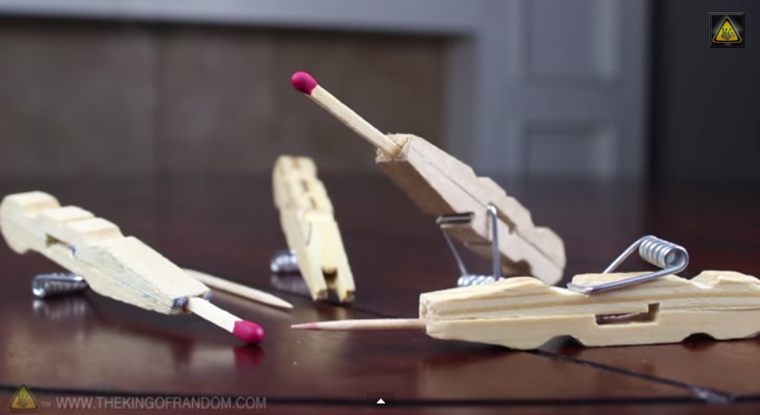 How To Turn A Clothespin Into A Matchstick Gun