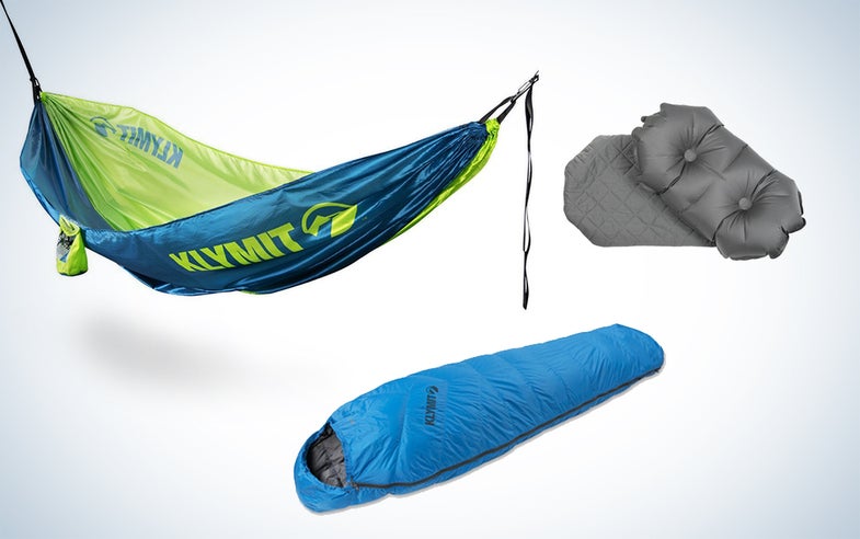 Klymit camping gear