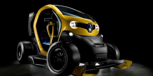 New Twizy Electric Car Is Part Formula 1, Part Mario Kart
