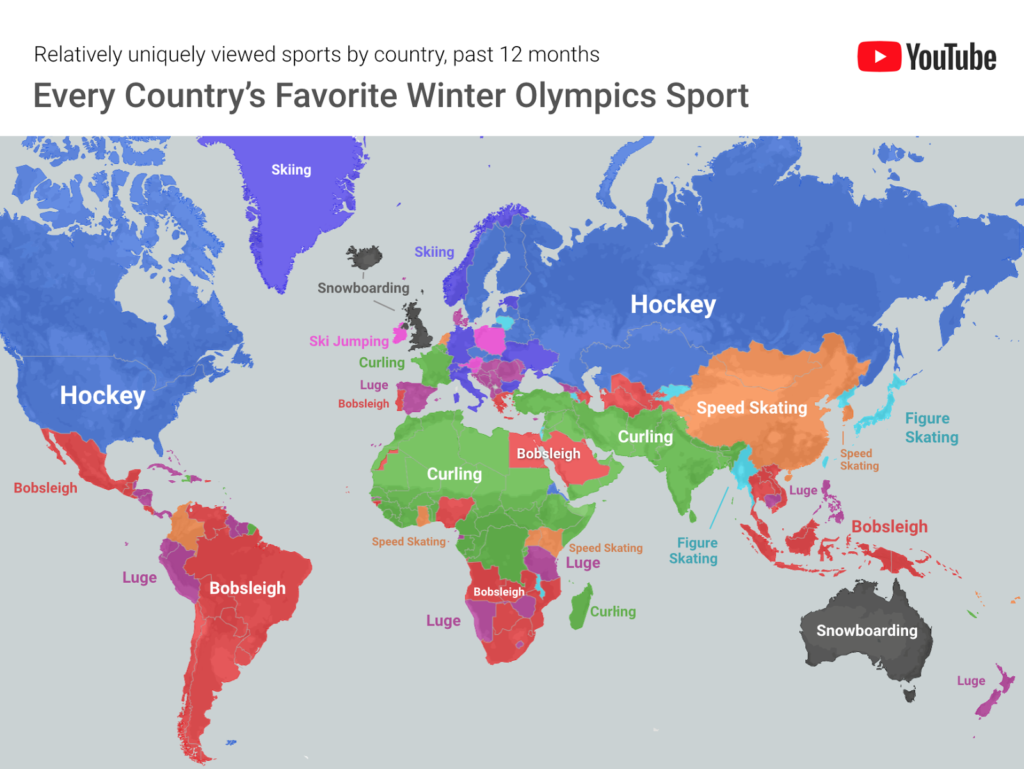 Sport Popularity Map