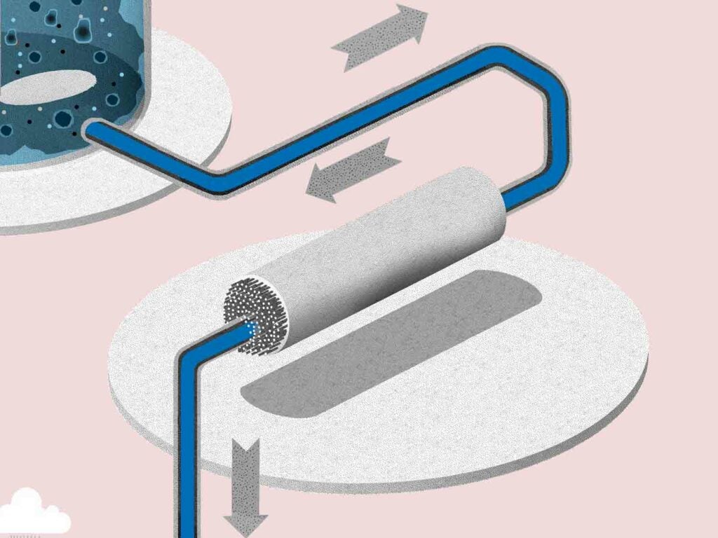 Wastewater cycle, step 4