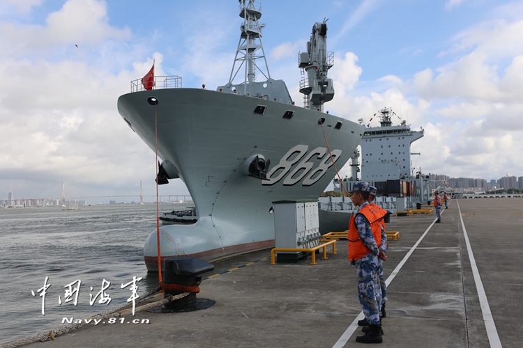 China just deployed to its first overseas base