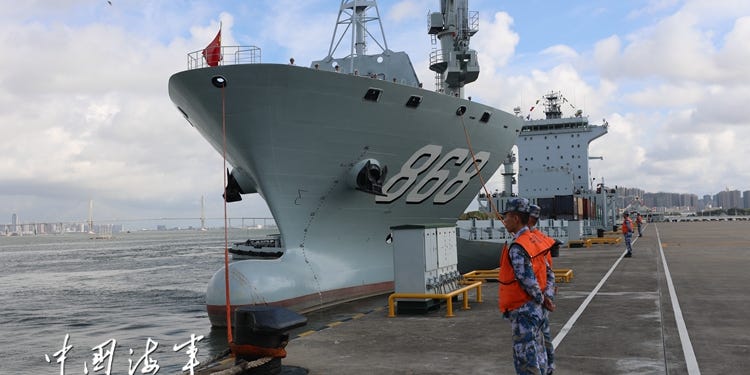 China just deployed to its first overseas base