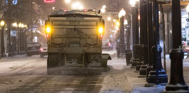 Road salt is actually pretty terrible for the planet