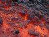 Brittle clinker lava