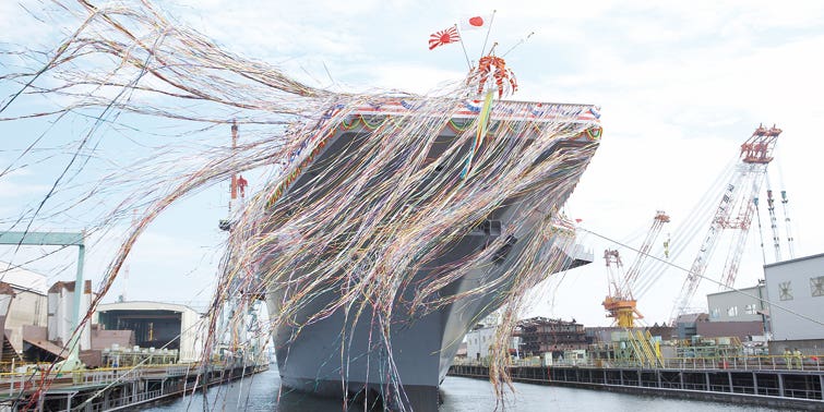 Biggest Japanese Warship Since WWII Will Carry Helicopters, No Planes