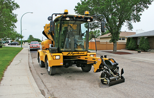 A Mechanical Road Crew for Filling Potholes Quickly and Cheaply
