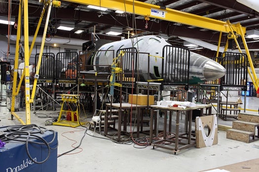 SpaceShipTwo Under Construction 6
