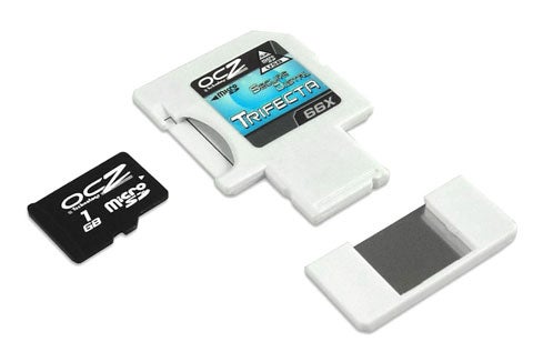 Transfer music, pictures and files more easily with this three-in-one multifunction memory card-use it as an SD or micro-SD card for storage in digital cameras, cellphones and music players, or plug it into your computer via the built-in USB interface for use as a flash drive. <strong>Trifecta From $28; <a href="http://ocztechnology.com">ocztechnology.com</a></strong>