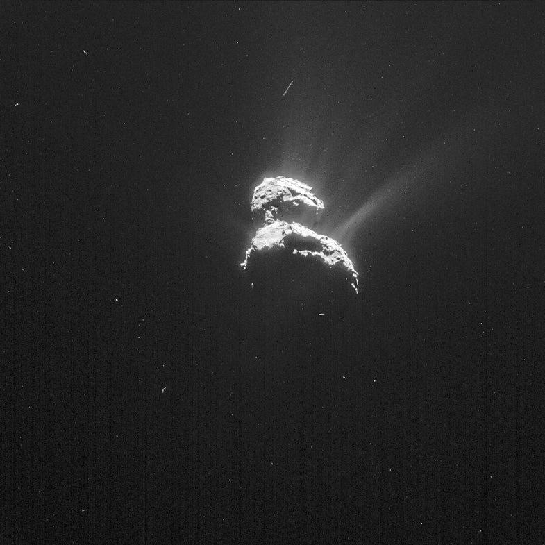Ice On Comet Is As Old As The Solar System