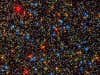 Hubble caught a glimpse of 100,000 stars within the massive globular cluster Omega Centauri, including robust yellow-white adults, swollen red giants, exhausted blue stars and even white dwarfs in their twilight years.