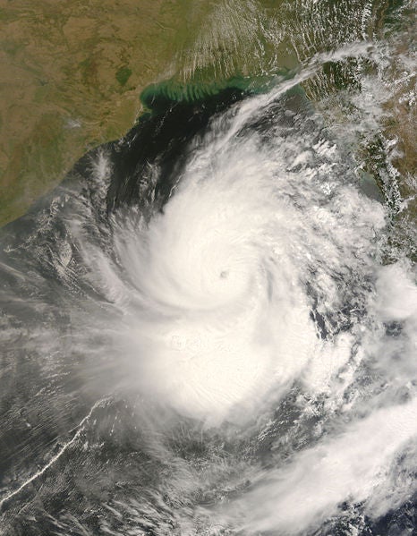 Ripple Effect in the Wake of Cyclone Nargis