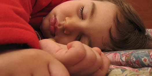 Sleeping Children Learn Better Than Adults