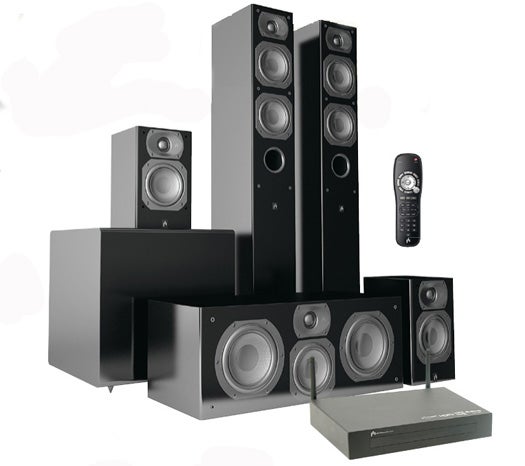 Click a button on the remote from your couch, and this home-theater system determines the distance between you and each speaker to within an inch. It then adjusts every speaker's volume and timing for your exact spot. Aperion Intimus 4T Summit Wireless 5.1 System, From $2,500; <a href="http://www.aperionaudio.com/home.aspx">Aperion</a>