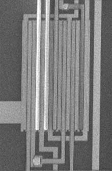 This particular circuit is a memory element, but carbon nanotubes could potentially replace any computer part that uses an integrated circuit.