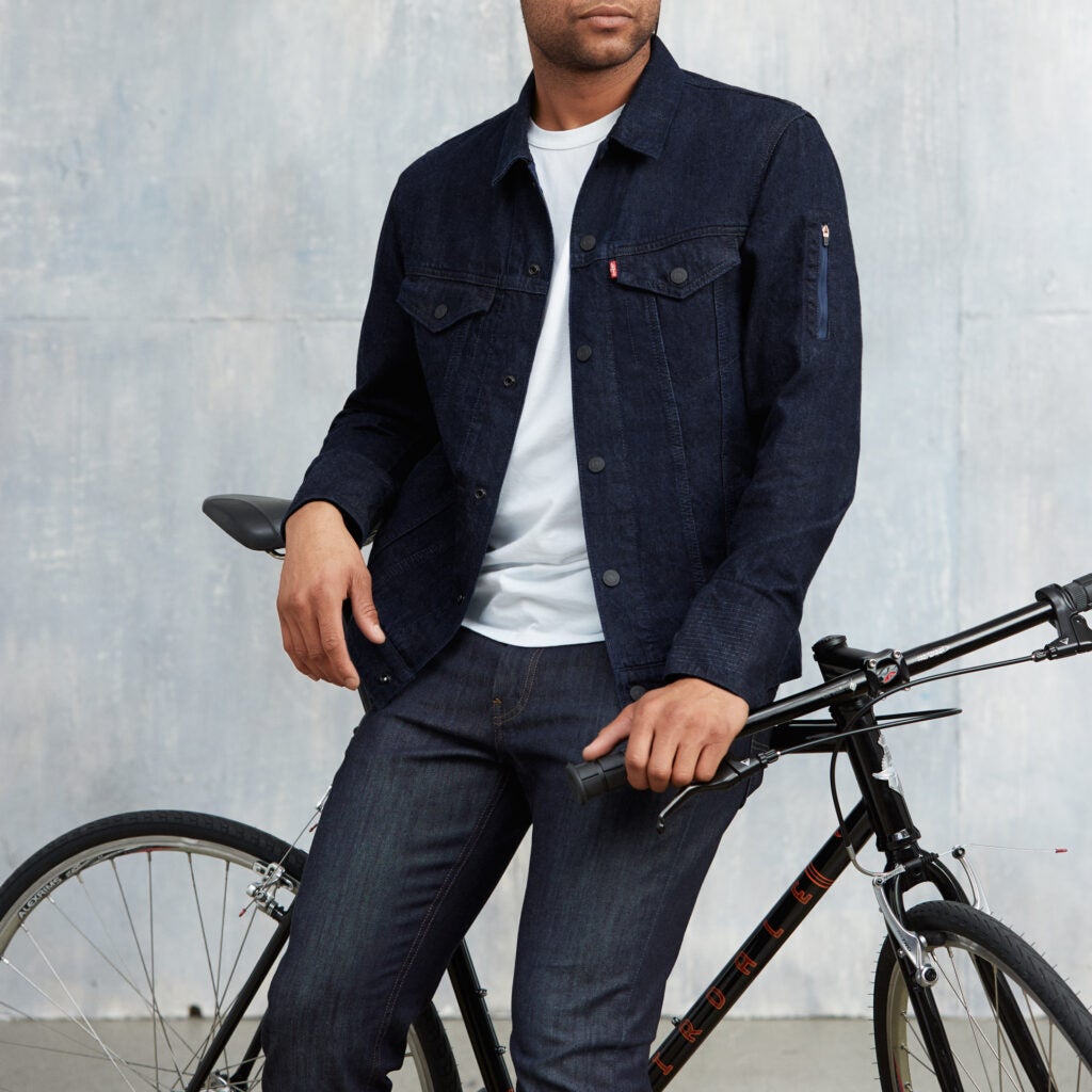 Levi's Commuter Trucker Jacket with Jacquard by Google