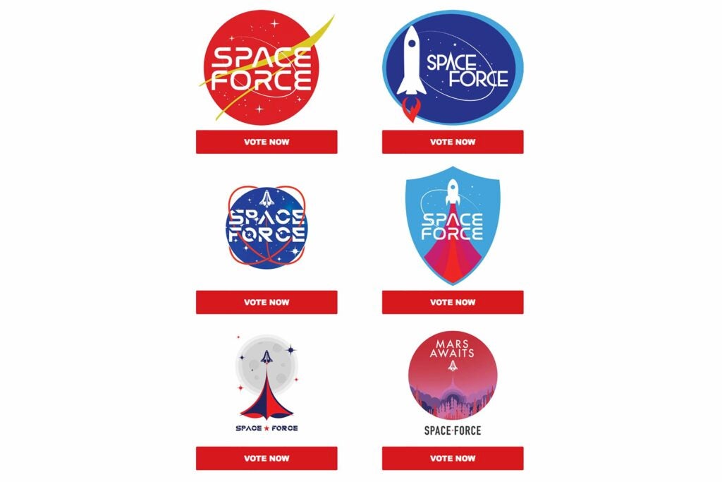 Space Force logo concepts