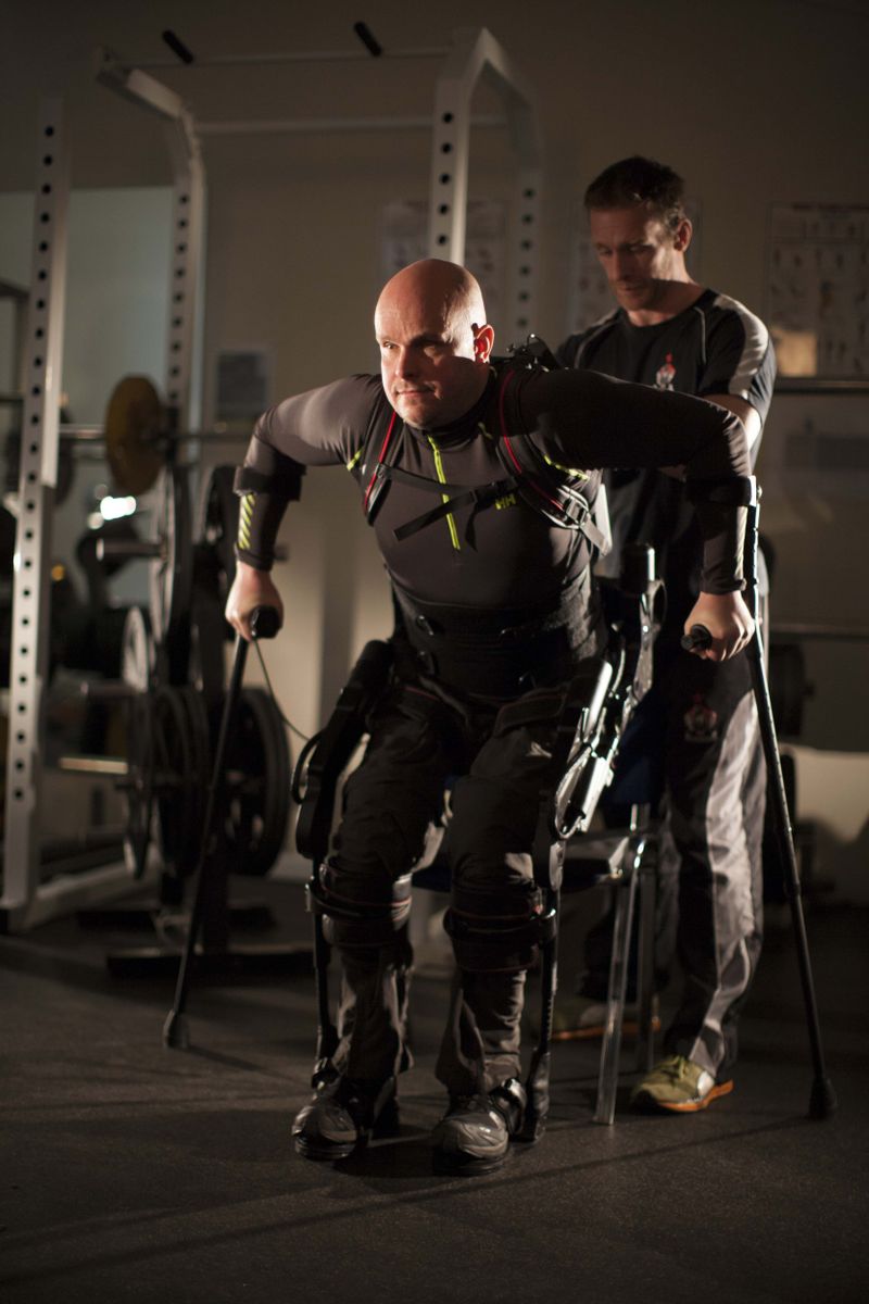 Bionic Suit Helps A Paralyzed Man Take Thousands Of Steps