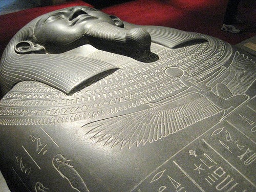 Sarcophagus from ancient egypt