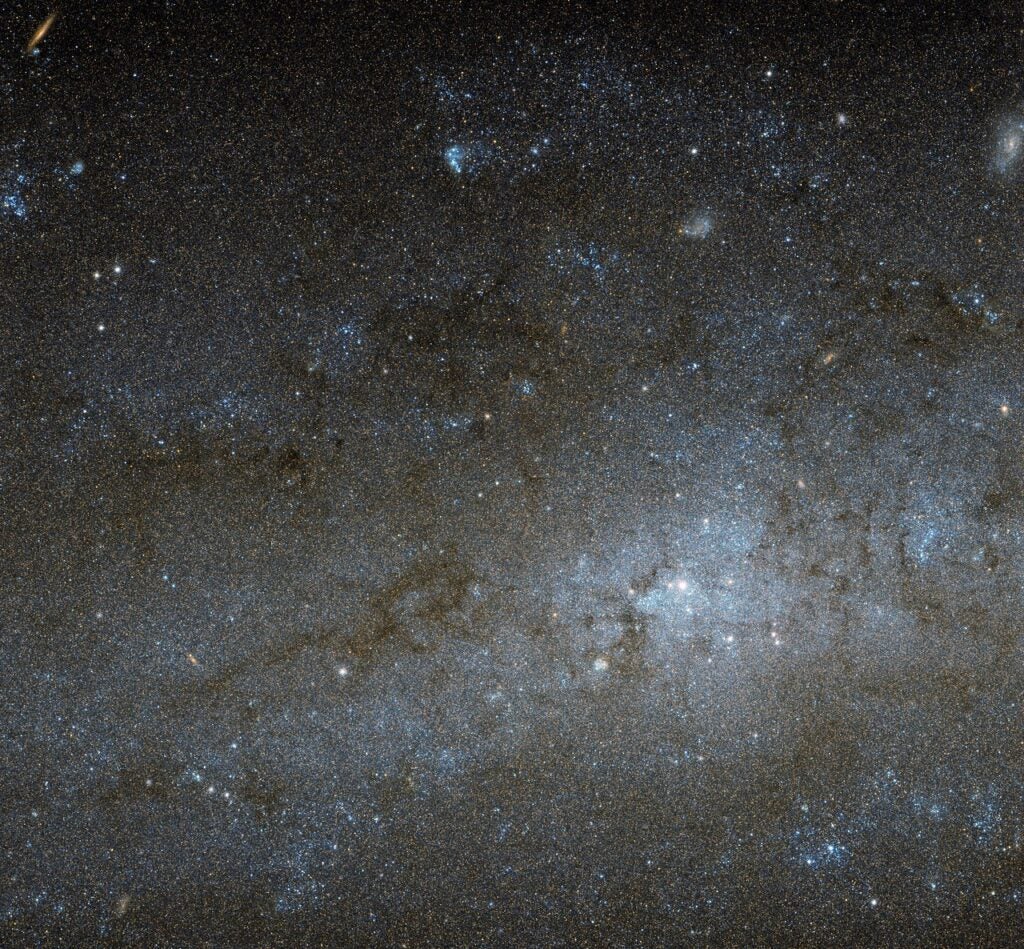 A Spiral Galaxy Captured By Hubble