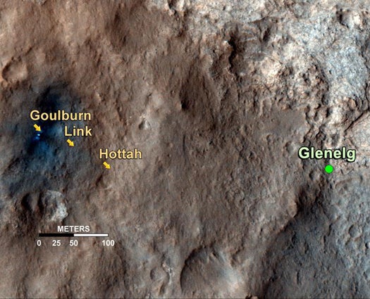 Today On Mars: Check Out Curiosity’s Martian Roadmap