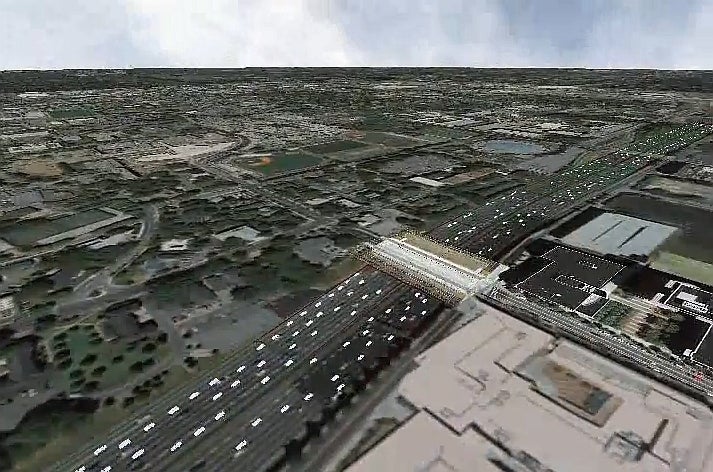Augmented Google Earth Gets Real-Time People, Cars, Clouds
