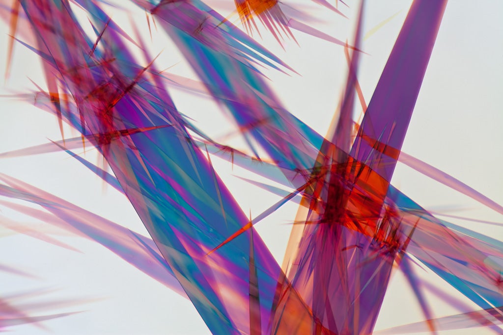 Food Coloring Goes Under The Microscope In This Collection Of Stunning Crystal Imagery