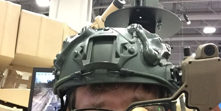 At Army Exposition, We Tried On BAE’s Panoramic Camera System