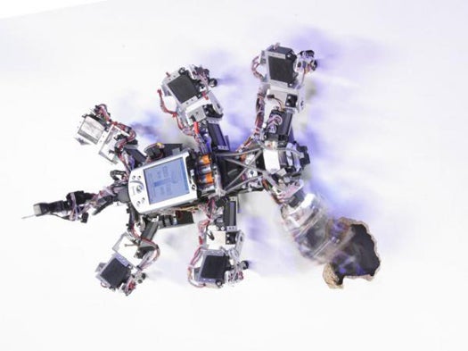 A Robot That Takes Surer Steps Using “Chaos Control”