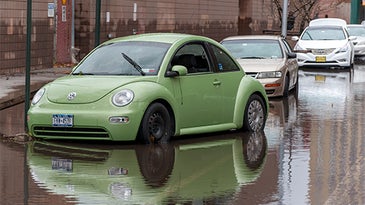 Flooded VW Bug