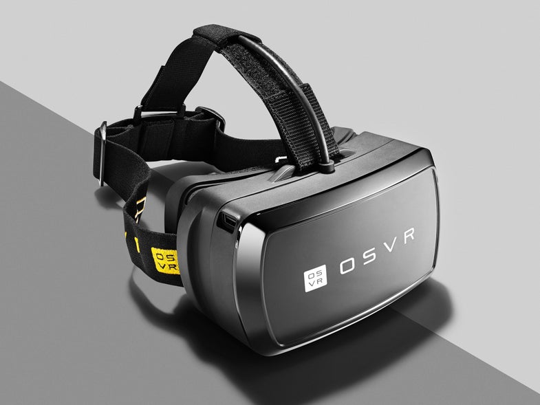 Razer OSVR Is A Printable, Hackable Virtual Reality Headset