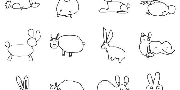 Computer Learns to Recognize Badly Drawn Animals