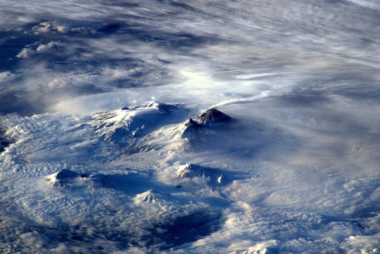 A Smoking Volcano