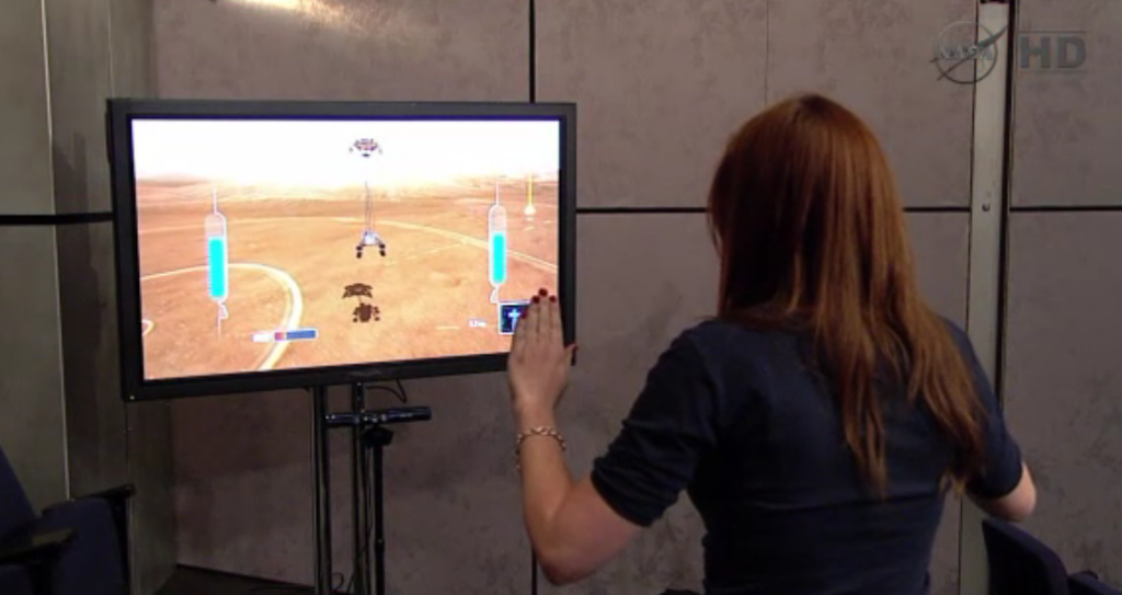 Land Your Very Own Curiosity Mars Rover Via Kinect