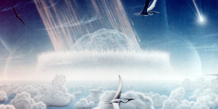 If that asteroid had been 30 seconds late, dinosaurs might rule the world and humans probably wouldn’t exist