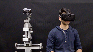 Oculus Rift and Robotic Heads: A Match Made In Geek Heaven