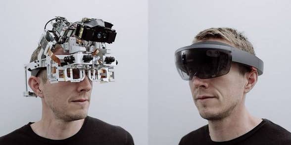 Check Out Microsoft’s Jank Prototype For The HoloLens Headset