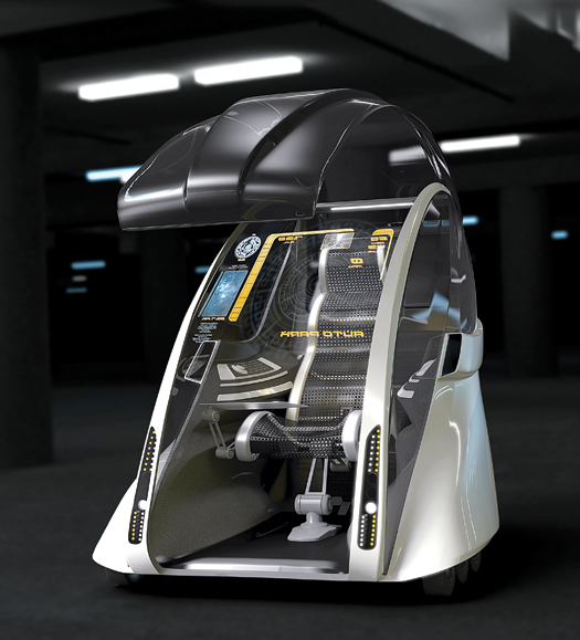 Future Drive Concept: The Robotic Commuter Pod