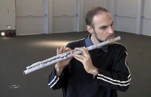 Video: MIT Media Lab Prints Out a Sweet-Sounding Flute with a 3-D Printer