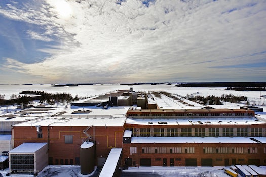 Google maintains three centers in Europe. The Hamina, Finland center is one of them.