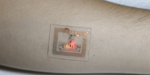 Flashy Wearable Patch Sees Under Your Skin