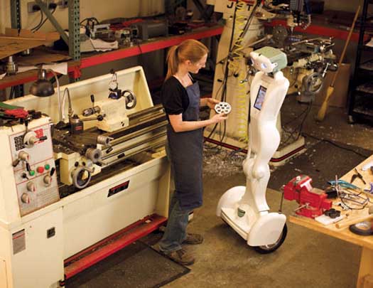 Robotic Surrogate Takes Your Place at Work
