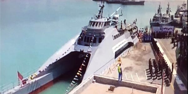 Iran Wants To Make Its Navy Seem More Powerful With This New Ship
