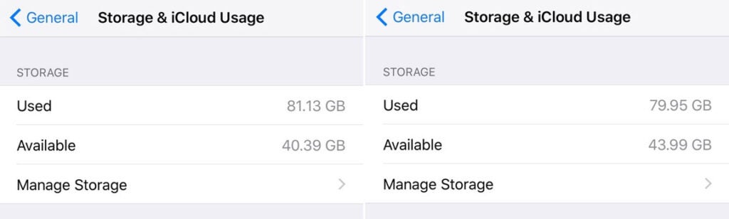 Apple 10.3 extra storage
