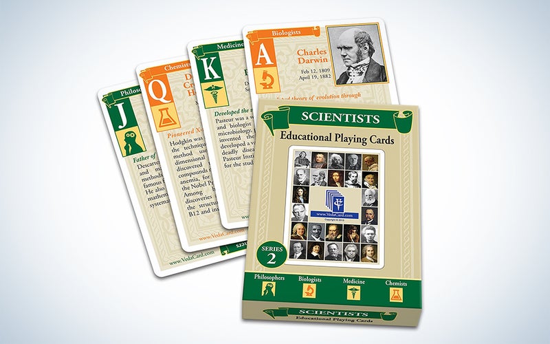 VedaCards Scientist playing cards