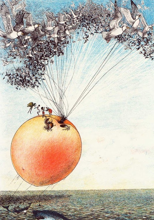 Lifting James’ Giant Peach Would Have Required Way More Seagulls Than Roald Dahl Said