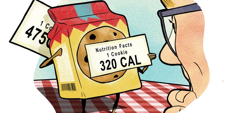 Why you can’t trust the calorie count on food labels