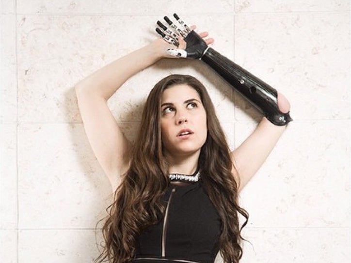 Actress and self-proclaimed "cyborg" Angel Giuffria.