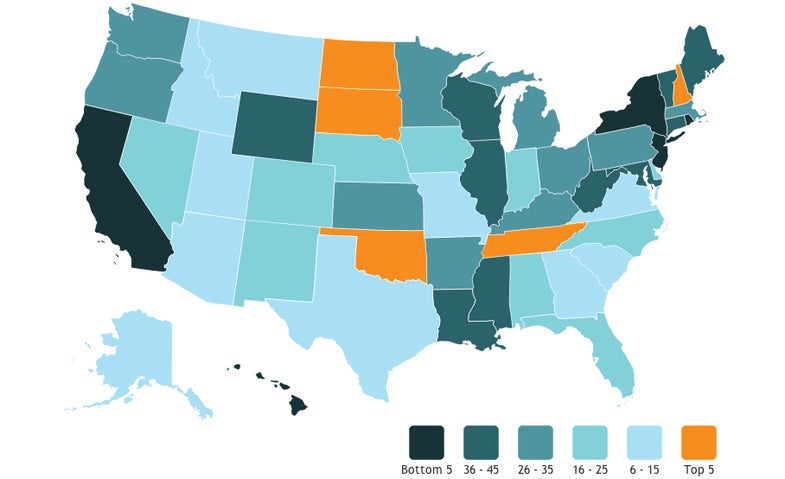 What’s The Freest State In America [Infographic]?